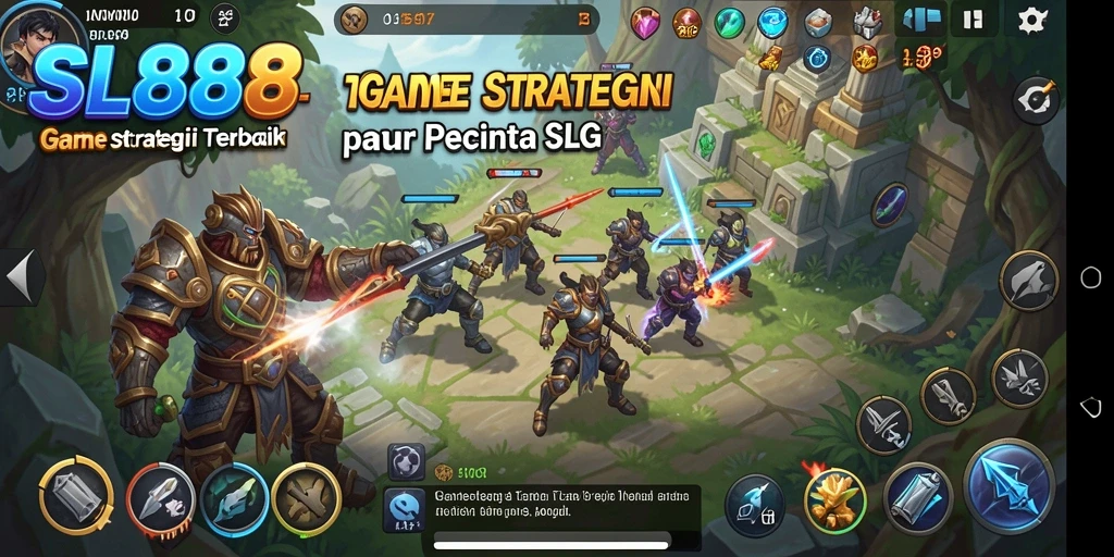 Tampilan gameplay menarik dan menegangkan di SL888.